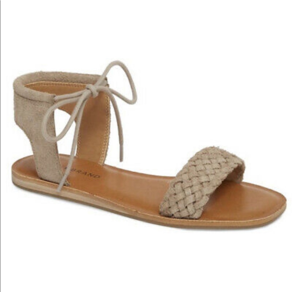 🔆LIKE NEW🔆LUCKY BRAND ADANNTA ANKLE TIE SANDAL - Picture 3 of 5